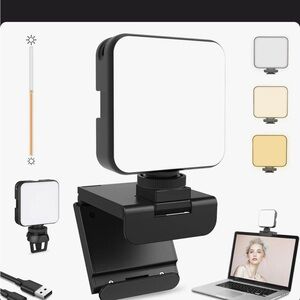 Video conference lighting for Creators Litra Glow Premium LED Streaming Light.